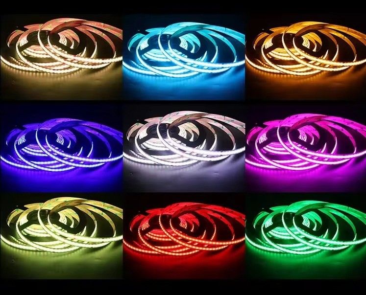 Crea un ambiente festivo con la lámpara de LED de banda de FPC CHIP RESISTOR Bright COB RGB