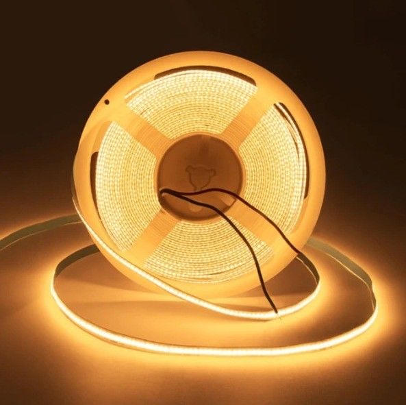 Alto flujo luminoso 1000lm COB LED de luz de banda para 12V 24V Solución de iluminación flexible