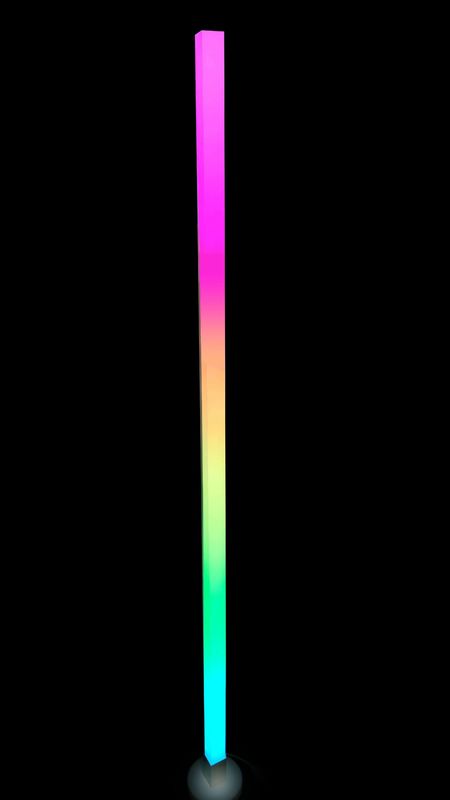 DIY Atmosphere Smart Home Light Rgb Led Lámpara de esquina de piso con control remoto IR