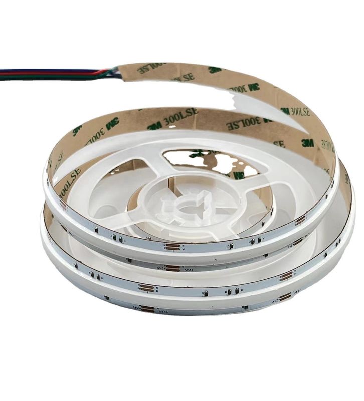 COB RGB 1080 LEDs/m Banda de LED con súper brillo y ángulo de haz de 120 grados