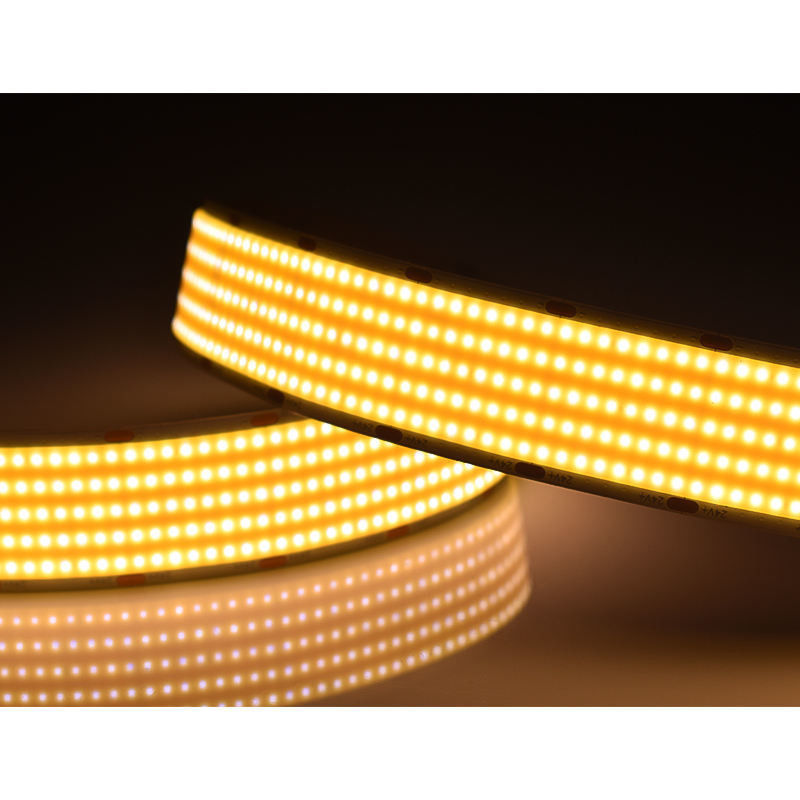 Ultra amplias y flexibles DC24V 1600leds Cob Led Strip Lights 30mm ancho 5 filas muy brillante