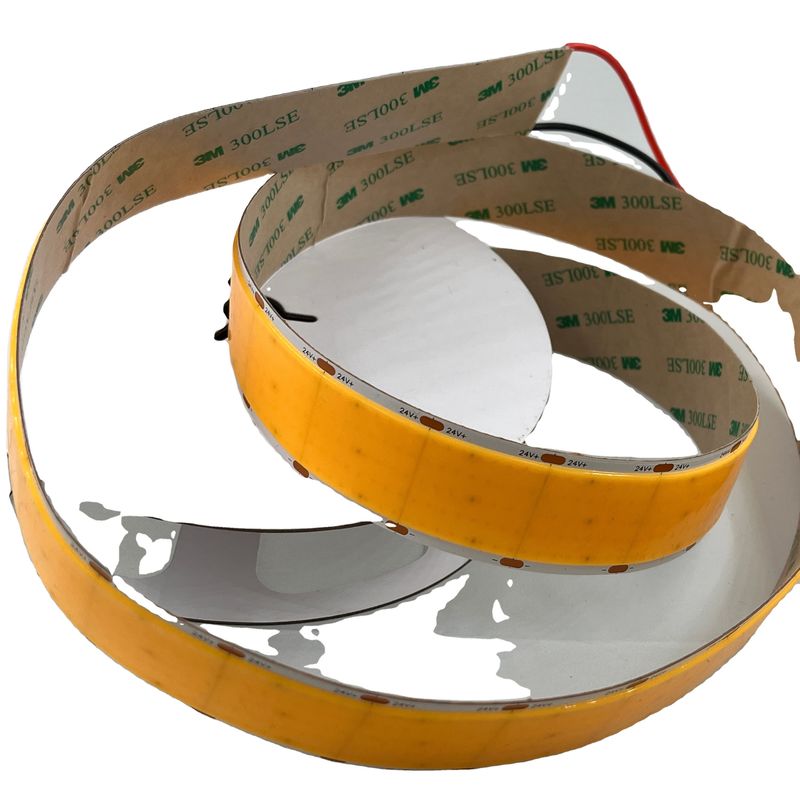 1600 LEDs de 30 mm de ancho 5 filas COB LED Lámparas de banda con temperatura de color 3000K/4000K/6000K