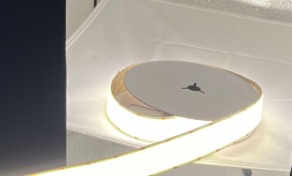 CRI 90 24V luz de banda de cob para la iluminación interior Material del cuerpo de la lámpara FPC LED RESISTOR