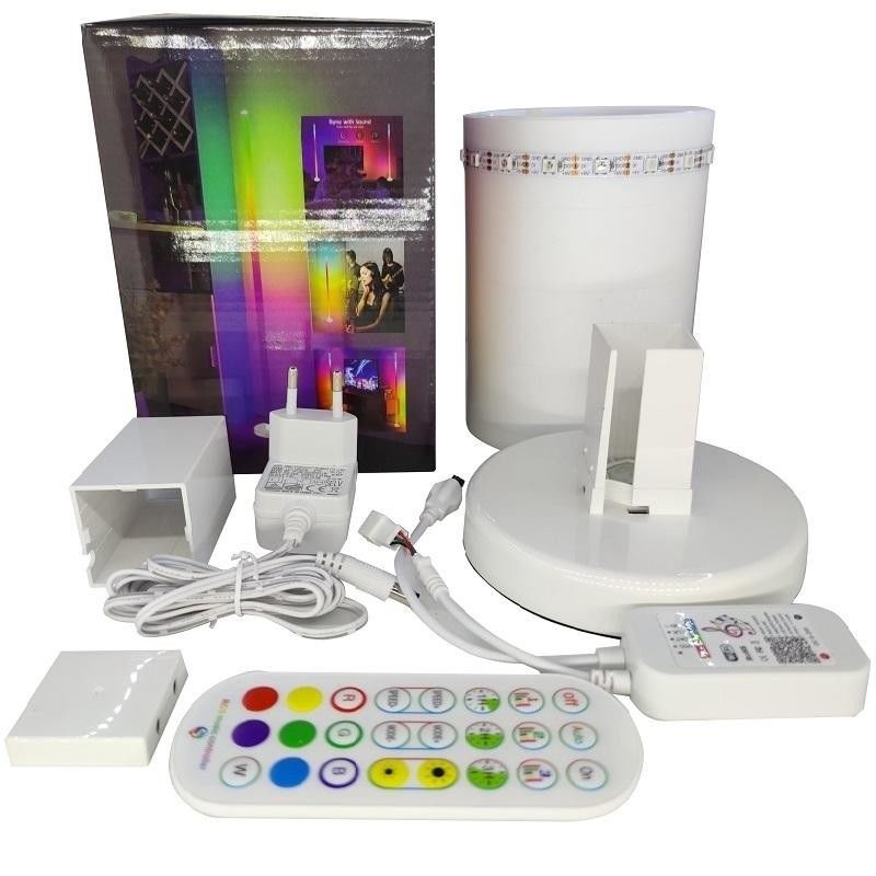18 PC/Ctn DC5V Iluminación de piso decorativa para interiores con función de música y controlador IR