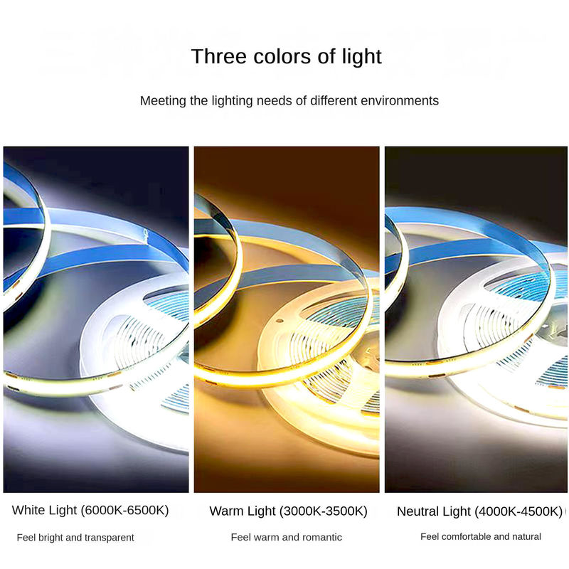 50000 horas de trabajo Tiempo de trabajo de la tira LED Diseño moderno novedoso 24V/12V 0.015kg Peso del producto