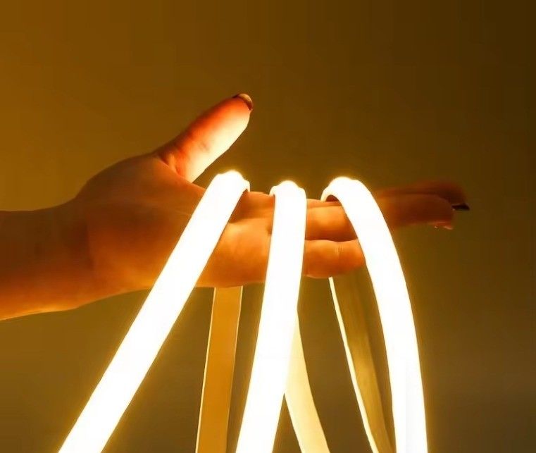 Luz de banda LED de COB a prueba de agua 3000K 4000K 6500K 220V 110V Dimmer de apoyo -45 50 Temperatura de trabajo