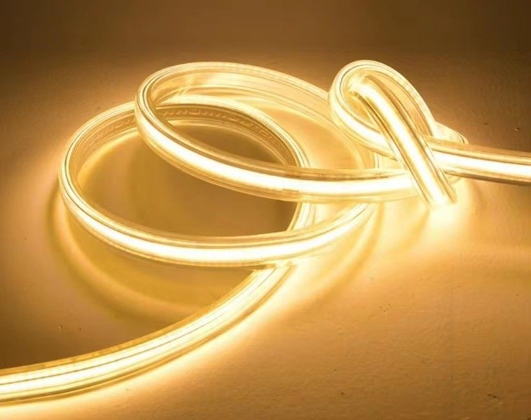 Luz de banda LED de alta tensión COB a prueba de agua exterior con clasificación IP65 y CRI Ra de 80