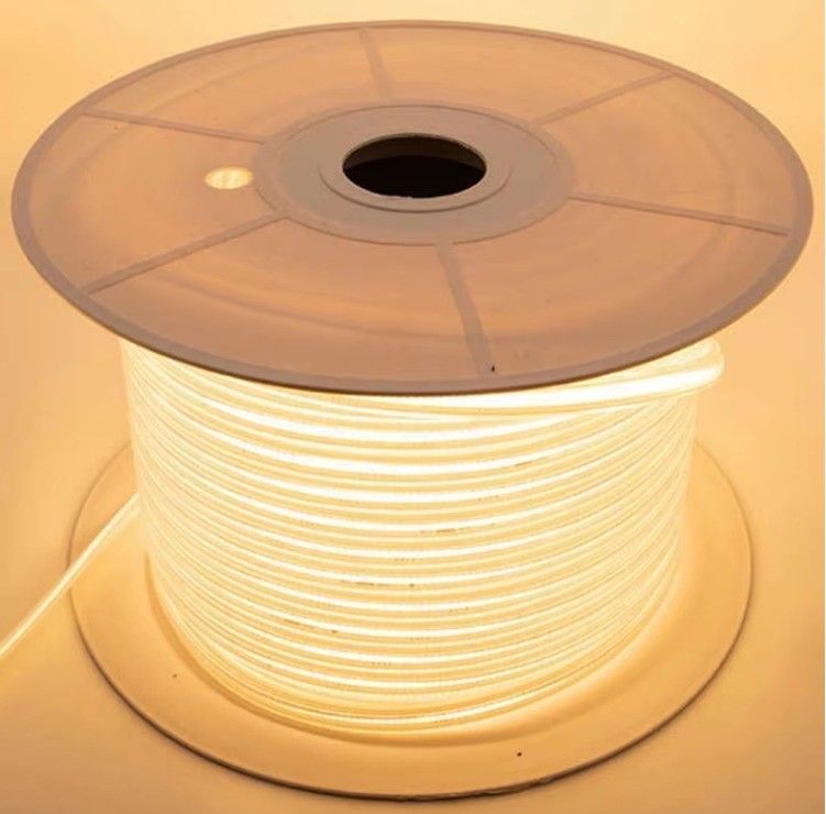 Luz de banda LED de alta tensión COB a prueba de agua exterior con clasificación IP65 y CRI Ra de 80