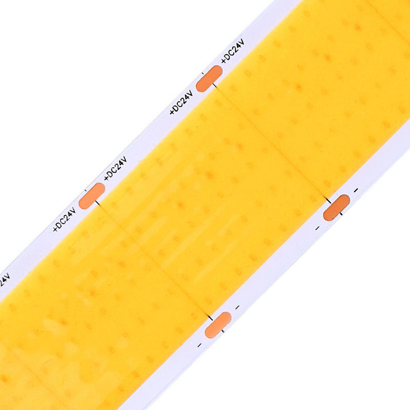 Super brillante COB Led Strip 30 mm de ancho 1600Leds por metro CRI 90 Luz personalizada