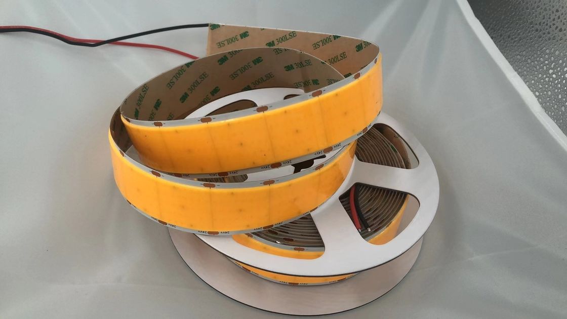 Super brillante COB Led Strip 30 mm de ancho 1600Leds por metro CRI 90 Luz personalizada