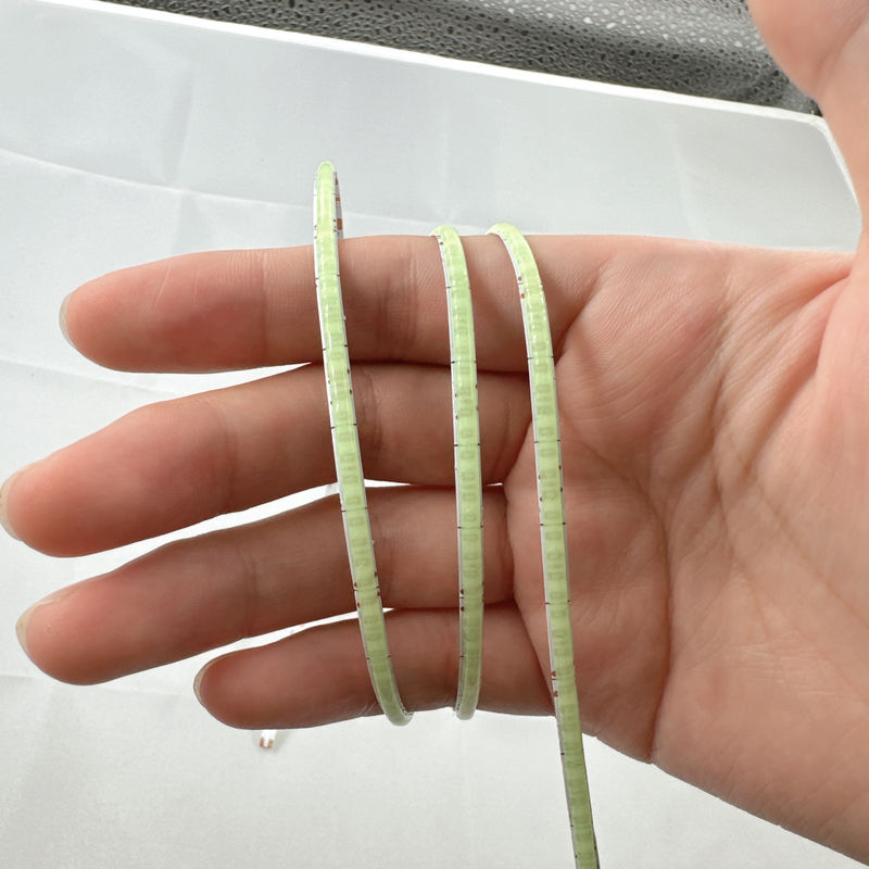 Super delgado de 3 mm de ancho de cobre PCB Cob Strips luz para la decoración de oficinas interiores al aire libre