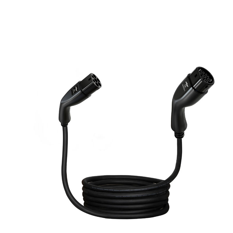 3.7kw EV cargador Tipo 2 a Tipo 2 Cable de carga EV de carga rápida