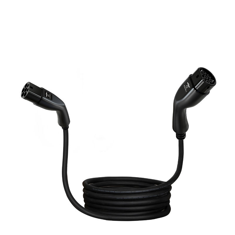 3.7kw EV cargador Tipo 2 a Tipo 2 Cable de carga EV de carga rápida